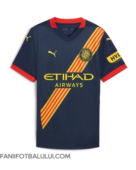 Girona Tricou Fotbal Replică 2024-25 Barbati Deplasare